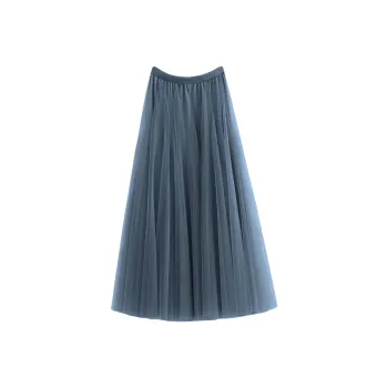 Cotton Gene Casual Long Skirt Women's