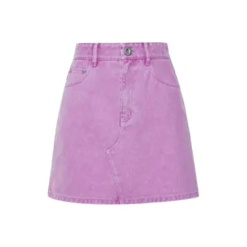 MASFER.SU Denim Short Skirts Women's Guava Pink