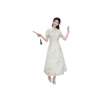 ENEESSI Cheongsams Women's Apricot