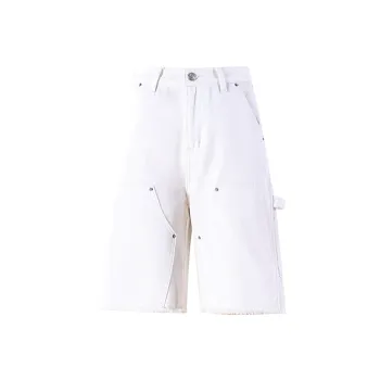 ORIGIN 2025 Summer Denim Shorts Women's Ecru