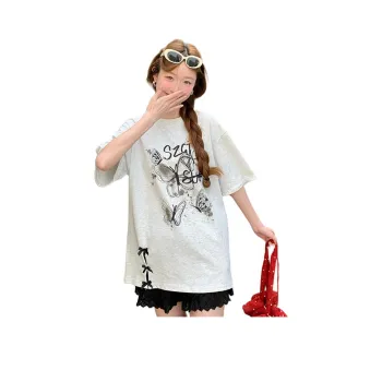 JECCI FIVE Set in Sleeve T Shirt Women's