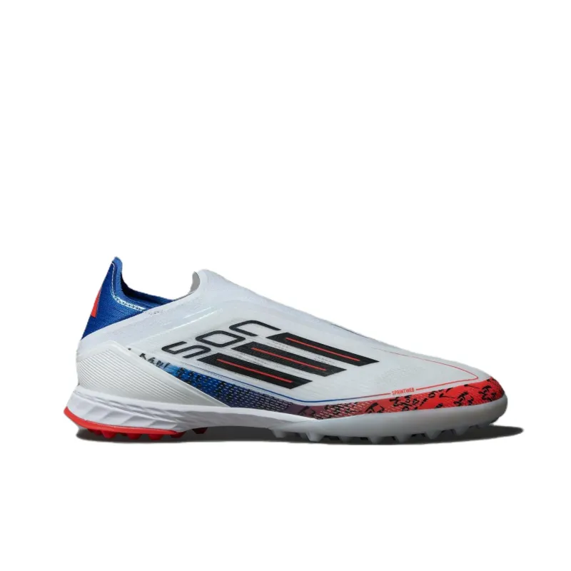 Adidas F50 PRO Anti Slip Wear Resistant Soccer Shoes Unisex White-1