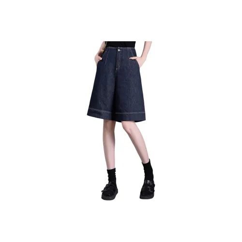 Cypress House Denim Shorts Women's Dark Blue
