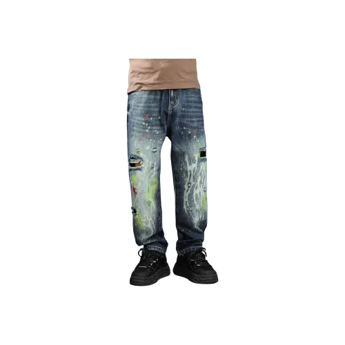 FUERZA Jeans Unisex Vintage Blue