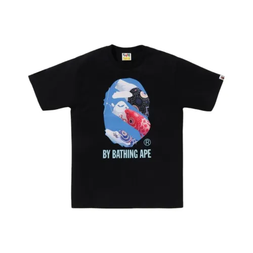 A BATHING APE Carp Photo By Bathing Ape Tee