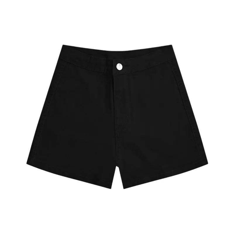 MA JOURNEE Denim Shorts Women's Black-0