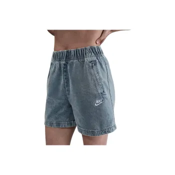 Nike Sportswear SS25 Denim Shorts Women's Light Armory Blue Color