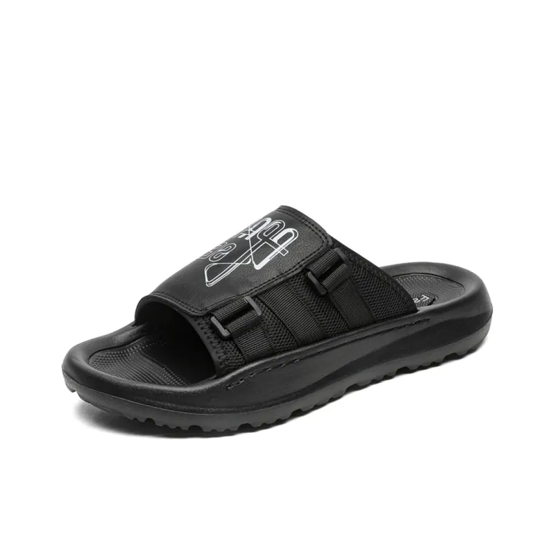 Lanza Slide Slippers Men Apricot/Black-6