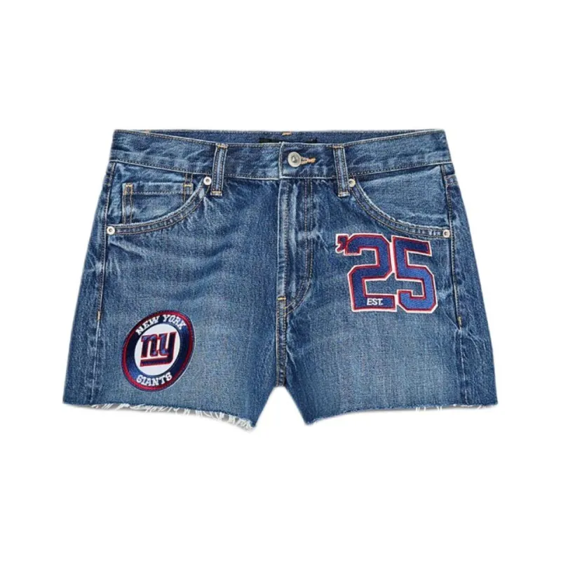 ZARA Denim Shorts Women's Indigo-0