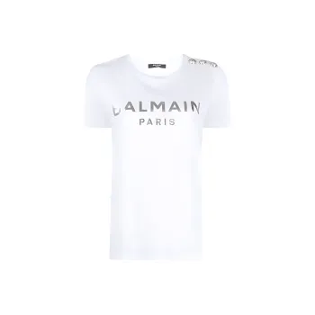 BALMAIN T Shirts Women's White