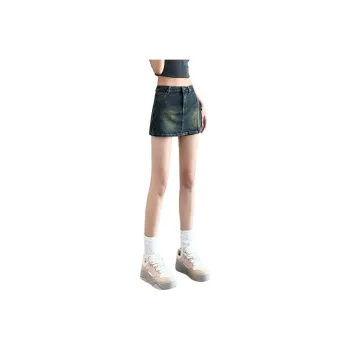 Mu Xiao Xin Denim Short Skirts Women's