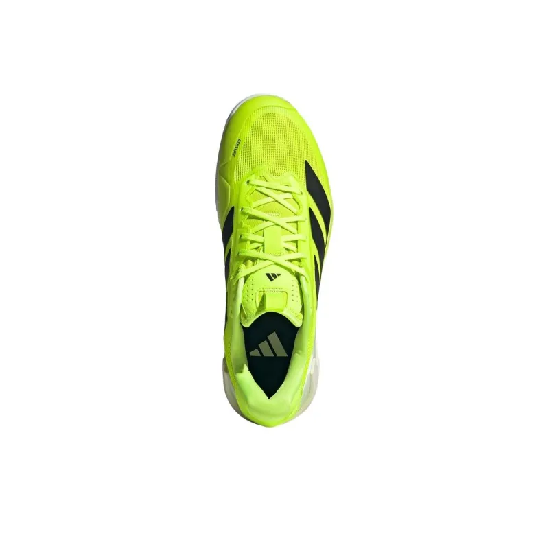 Adidas Adizero Ubersonic 5 Clay Lucid Lemon Core Black Cloud White-2