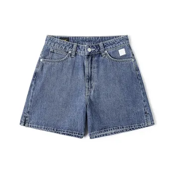 Lee Denim Shorts Women's Medium Blue
