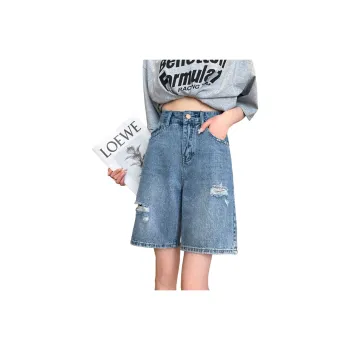 SITOL Denim Shorts Women's Blue