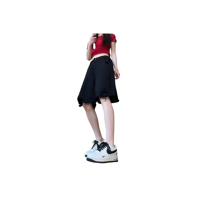The New Age Family Denim Shorts Women's-0