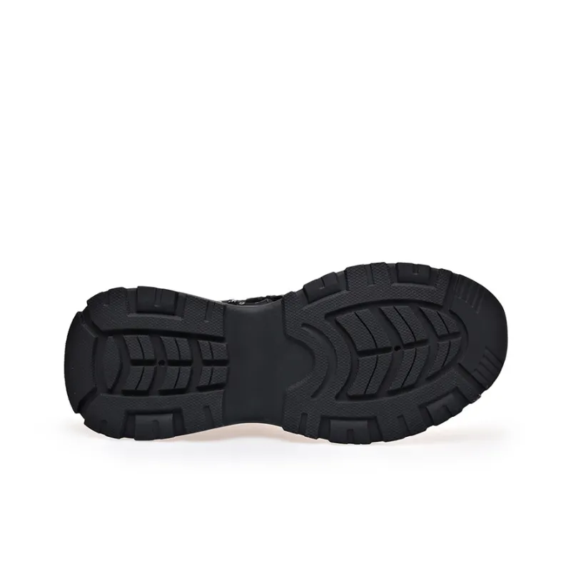 PT'SON Breathable Lightweight Height Increasing Low Top Chunky Sneakers Men's-4