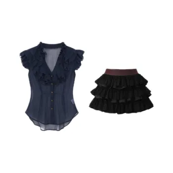 ABBY GODDESS Two Piece Skirt Sets Women's