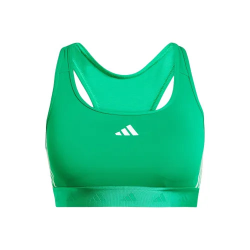 Adidas Free Shipping With AdiClub Powerreact Training Medium Support Hyperglam Bra