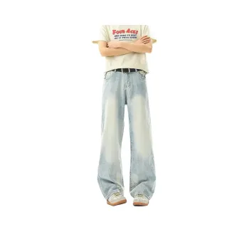 PANDA ADEVIL Jeans Unisex Light Blue