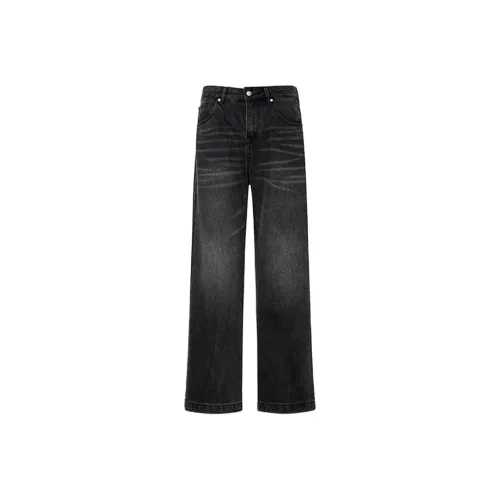 GTRG Jeans Unisex Black Gray Color