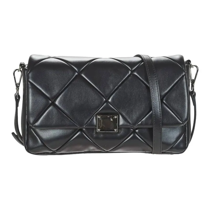 MINELLI Synthetic Material Shoulder Bag Women's Black-0