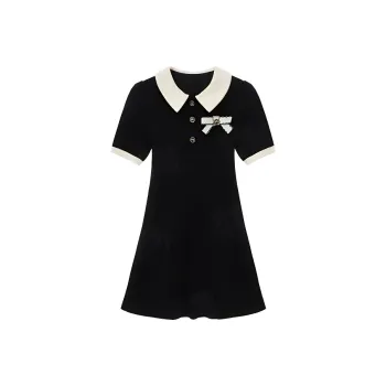 DOSOHEB Short Sleeved Dress Women's