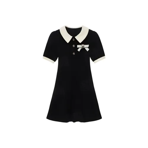 DOSOHEB Short Sleeved Dress Women's