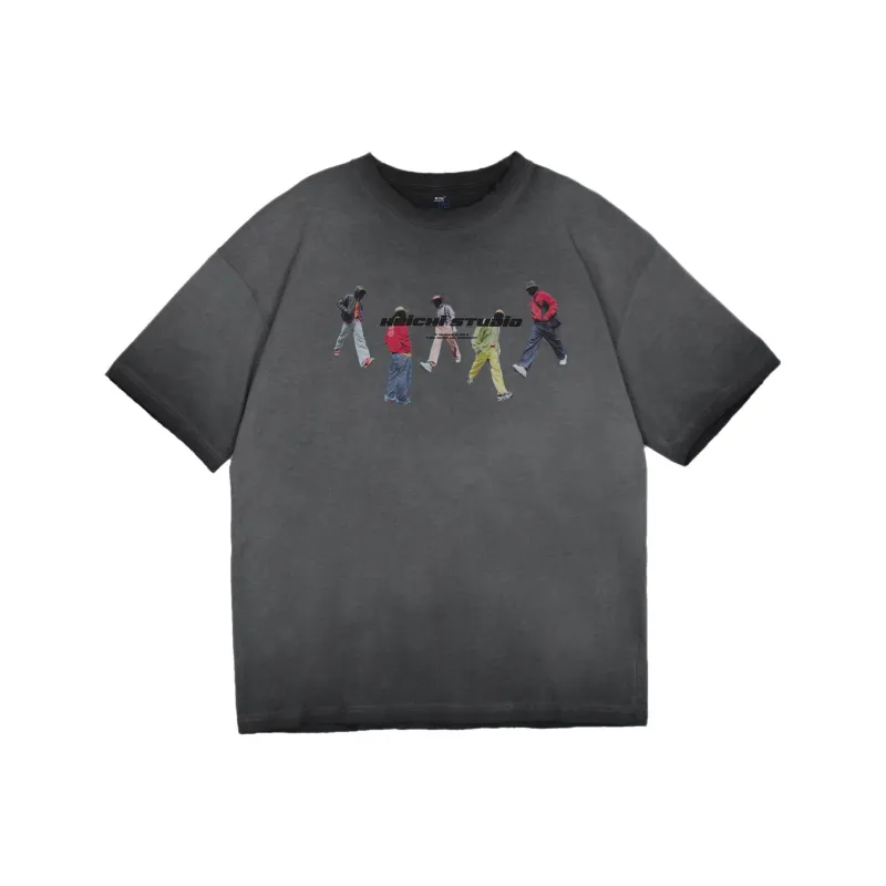 Black Late T Shirts Unisex-0