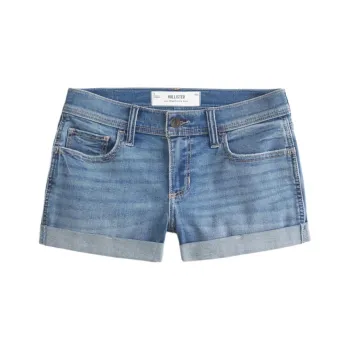 Hollister Denim Shorts Women's Medium Blue
