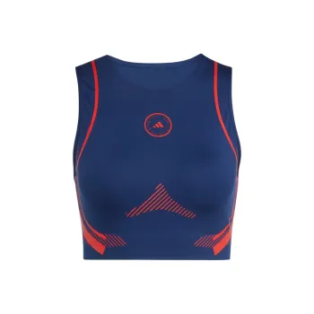 Adidas Women's Truepace Tank Top Team Navy Blue 2