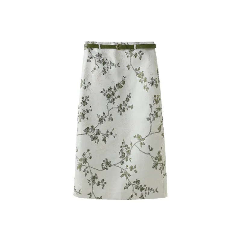 Hang Yi Court Casual Long Skirt Women's-0