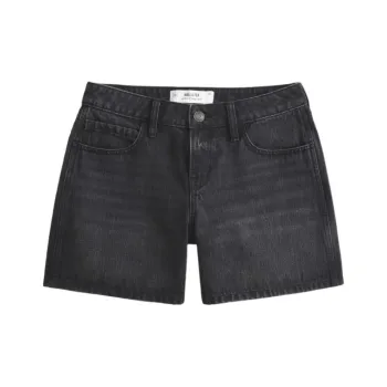 Hollister Denim Shorts Women's Black