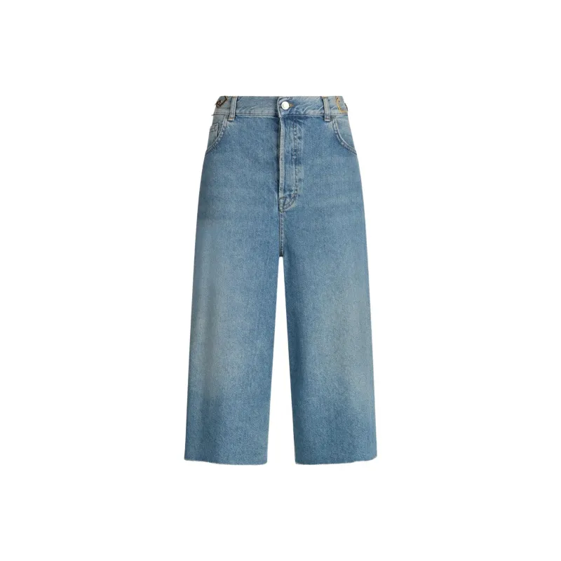 Liu Jo Denim Bermuda Shorts-0