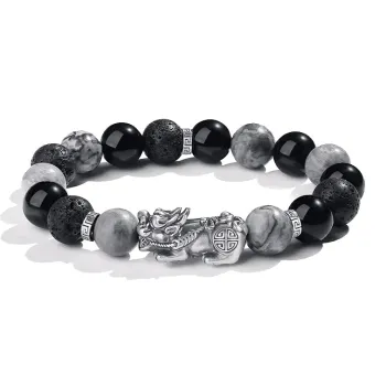 MISS TOOYA Map Stone Bracelets Unisex