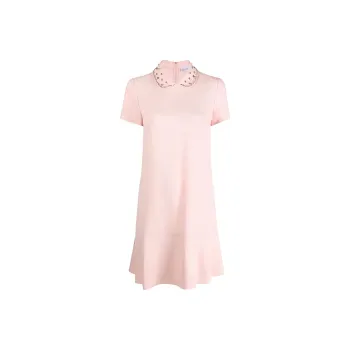 RED VALENTINO Short Sleeved Dresses Women's Pink
