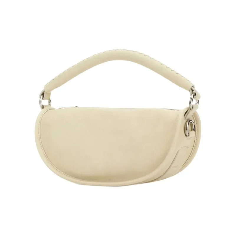 Burberry Decoration Handbag Women's White-1