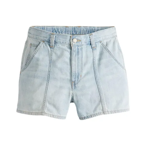 Levi's Linen+Denim Collection Denim Shorts Women's Light Blue