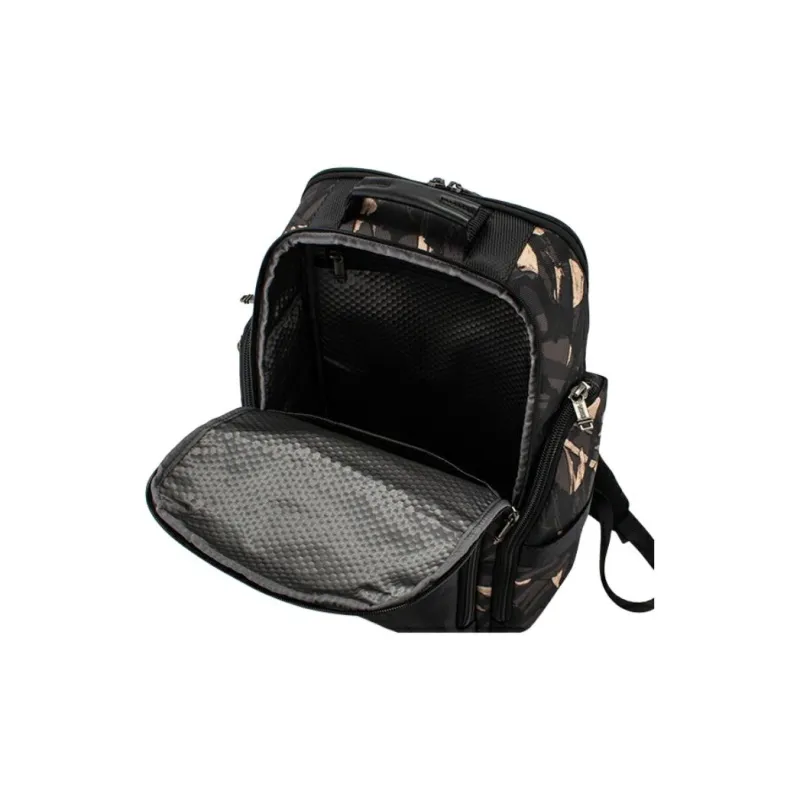 TUMI Alpha Bravo Leather Backpack Men's Gray-5