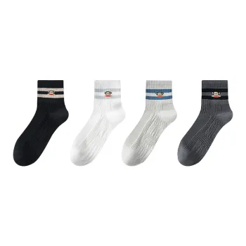 PAUL FRANK Mid Calf Socks Men's 4 Pack