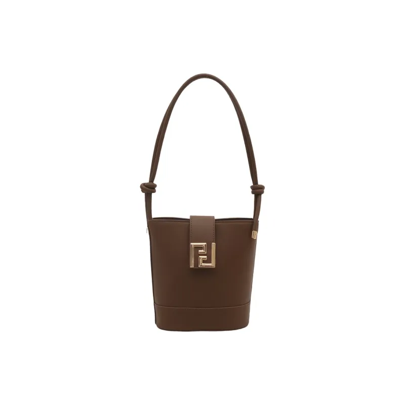 TOUTSEUL YOLO PU Bucket Bag, Shoulder Bag Women's Multicolor-24