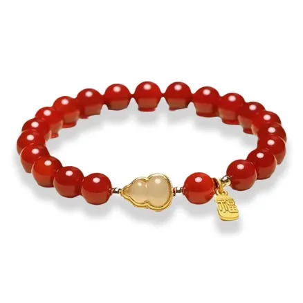 GIRATI Reconstructed Cinnabar Bracelets Women's-2