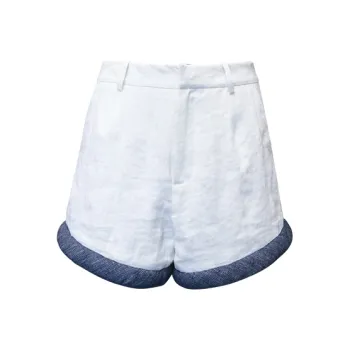 SIQIZ Casual Shorts Women's White