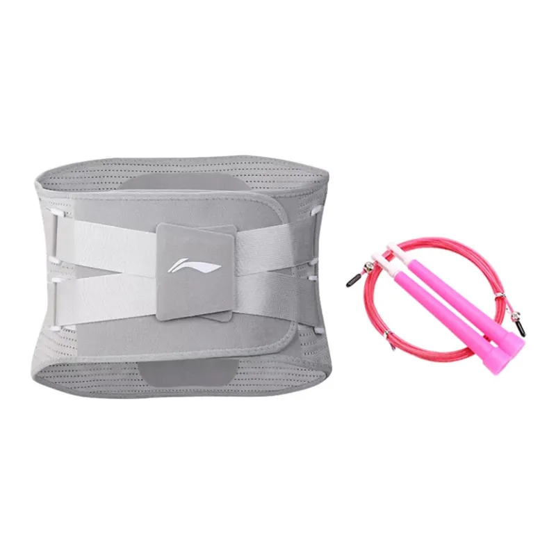 LiNing Back Support Braces Fitness Running Breathable Warm Protective Pressurized And Non Slip Polyester Nylon Unisex-28