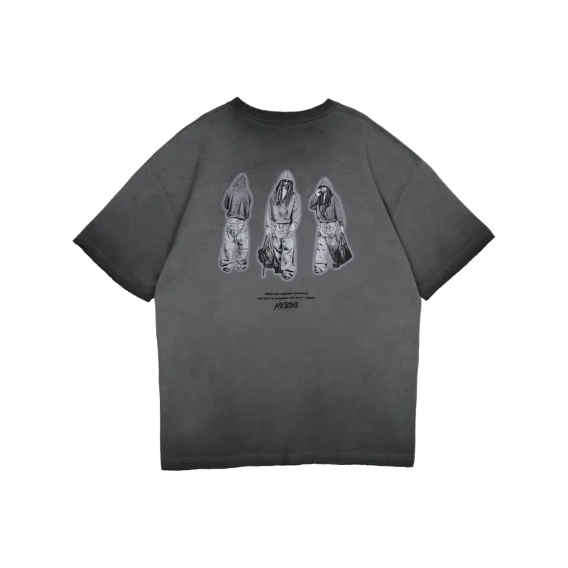 Black Late T Shirts Unisex-0