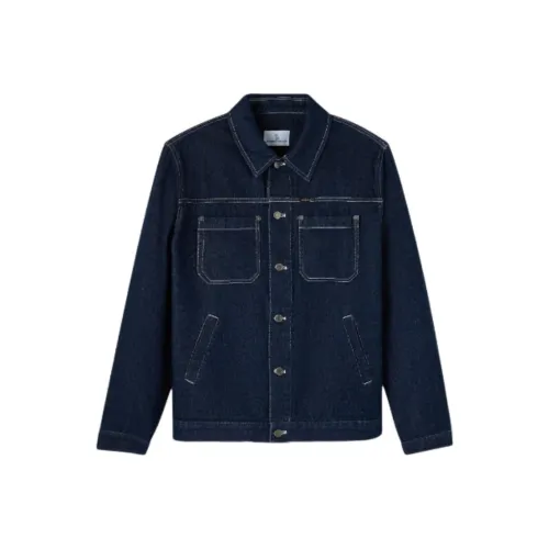 October's Very Own SS25 Jackets & Coats Men's Indigo
