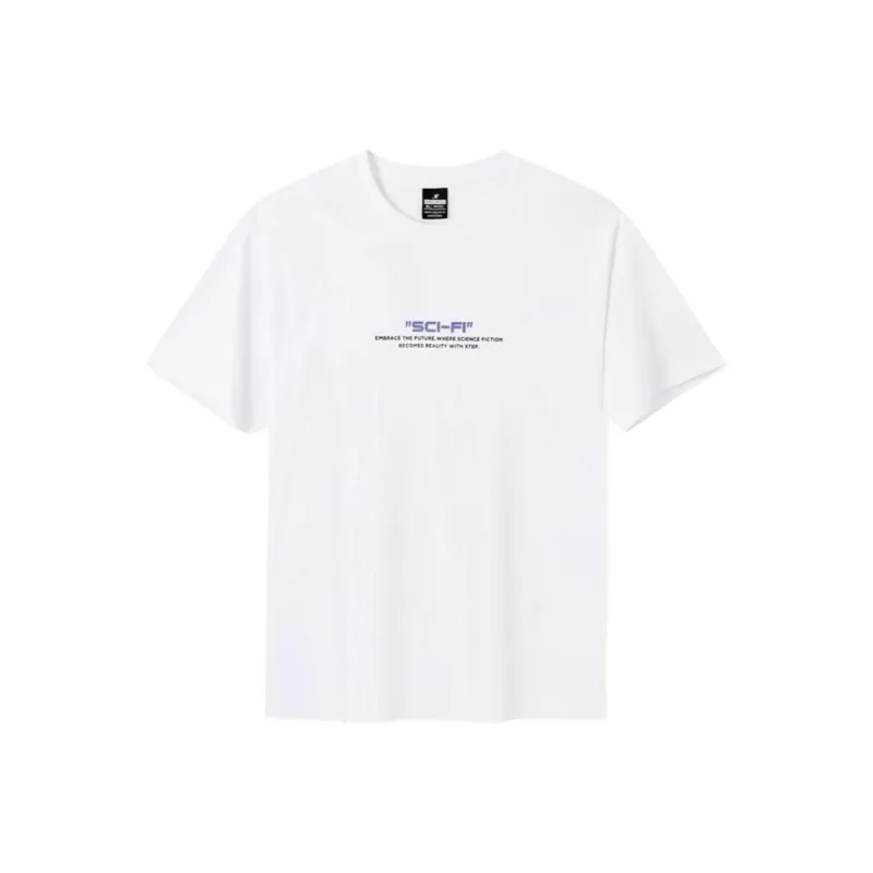 XTEP T Shirt Men's Bright Moon White-0
