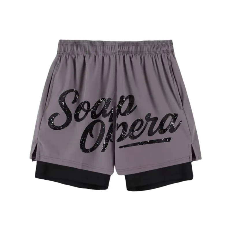 SOAP OPERA Basketball Shorts Unisex-10