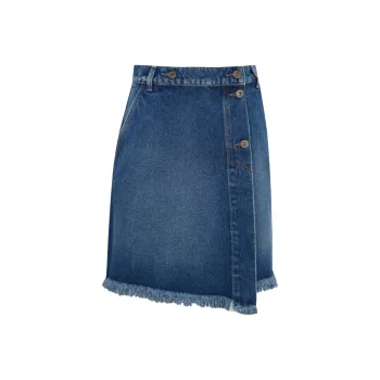 WEEKEND MaxMara Denim Short Skirts Women's Blue