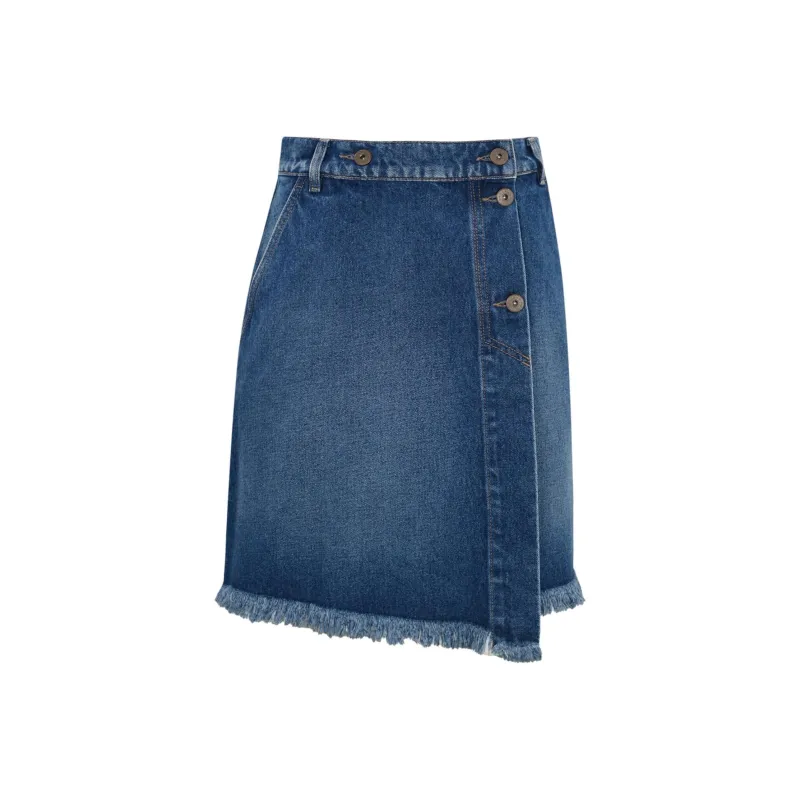WEEKEND MaxMara Denim Short Skirts Women's Blue-0