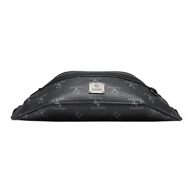 FAIRWHALE PVC Sling Bag Regular Unisex Black-3